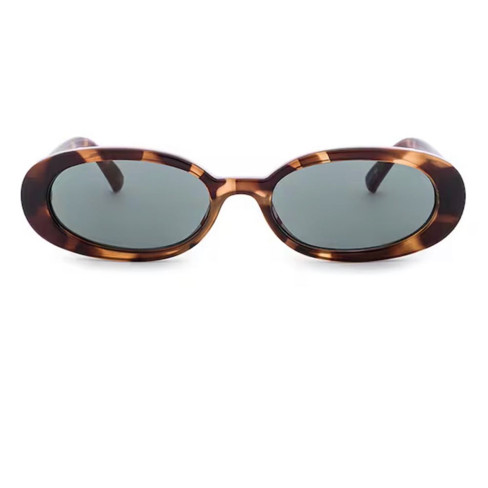 Le Specs Outta Love Sunglasses in Tort & Green